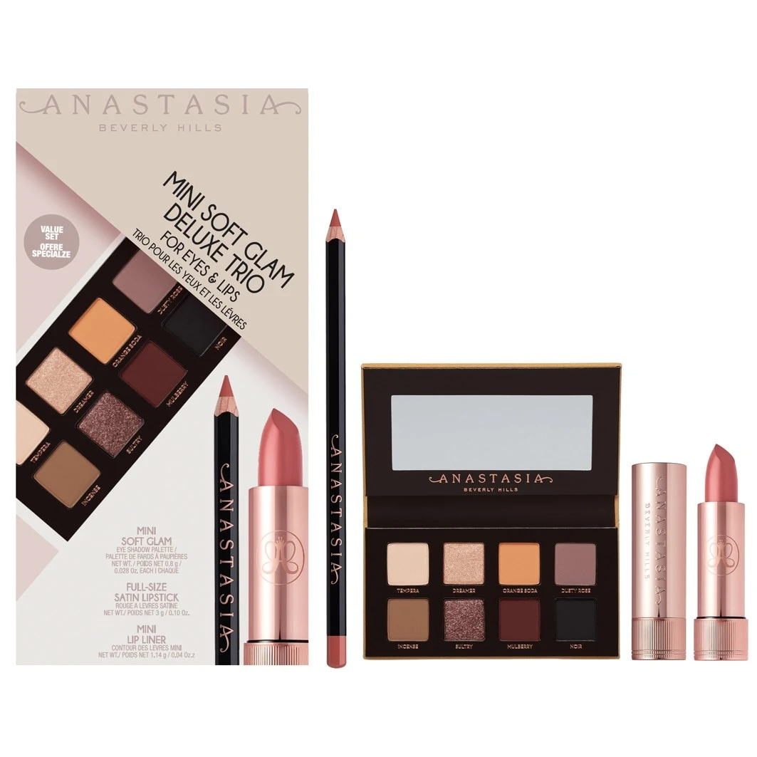 Anastasia Beverly Hills Mini Soft Glam Deluxe Trio 3 Anastasia Beverly Hills Mini Soft Glam Deluxe Trio