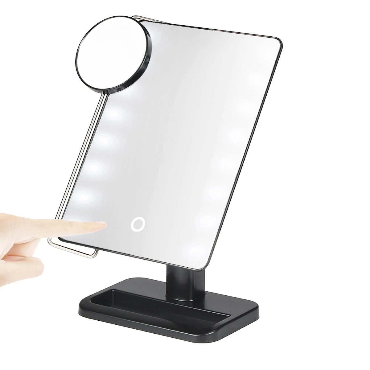 Hollywood Cosmetische Spiegel Met LED -licht En 10x Vergroting 6 Hollywood Cosmetische Spiegel Met LED -licht En 10x Vergroting - Afbeelding 4