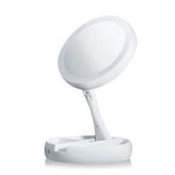 Uniq Opvouwbare Make-upspiegel Met LED-licht En 10 Keer Vergroting -ArtDéco || Benefit || Bobbi Brown Winkel https media prod eu 1.mirakl.net SOURCE d88bc0635bc34a1aa7c129d8f75d6ed5