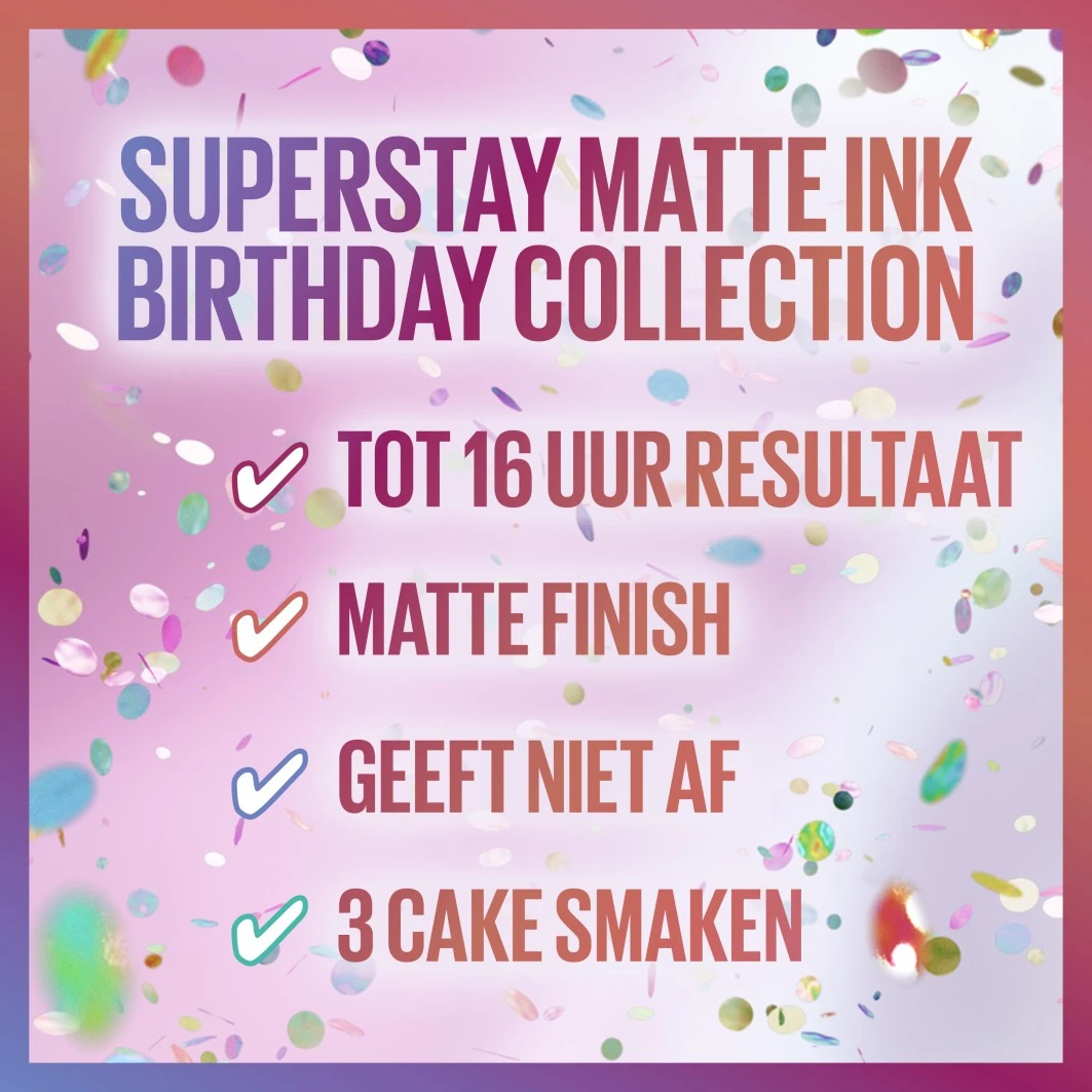 Maybelline SuperStay Matte Ink Lipstick 8 Maybelline SuperStay Matte Ink Lipstick - Afbeelding 6